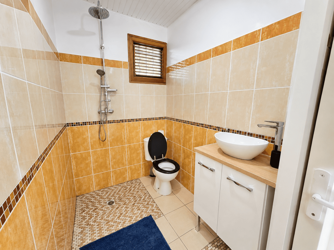 Location villa 6 personnes 3 chambre sainte luce - salle de douche